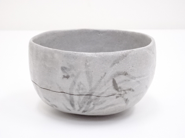 JAPANESE TEA CEREMONY / TEA BOWL CHAWAN / IRON PAINTING 